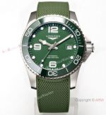 Swiss Grade Copy Longines Hydroconquest Green Rubber Strap Watch_th.jpg